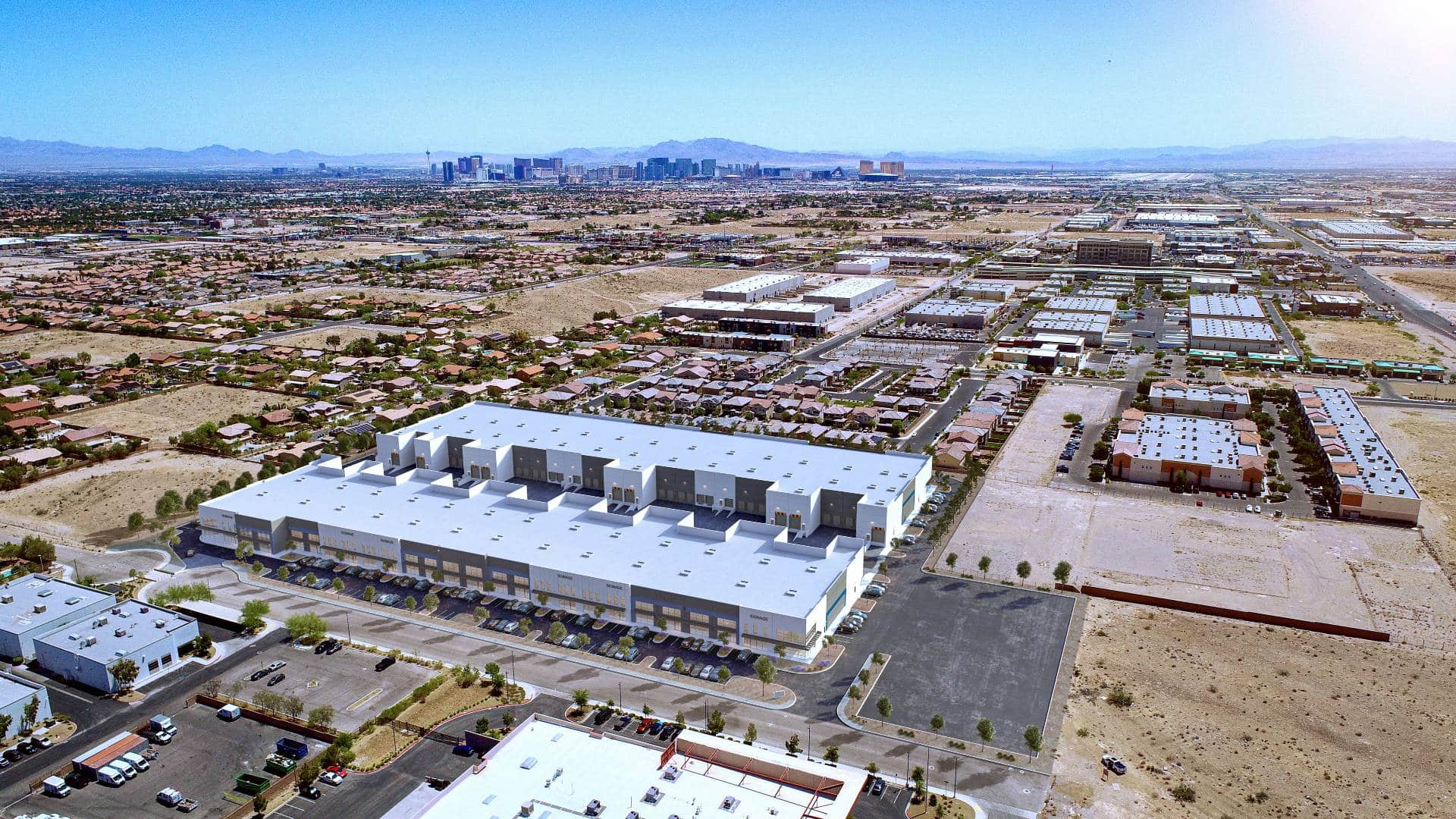 Pioneer Business Center Aerial